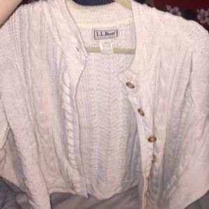 L.L. Bean knit cardigan